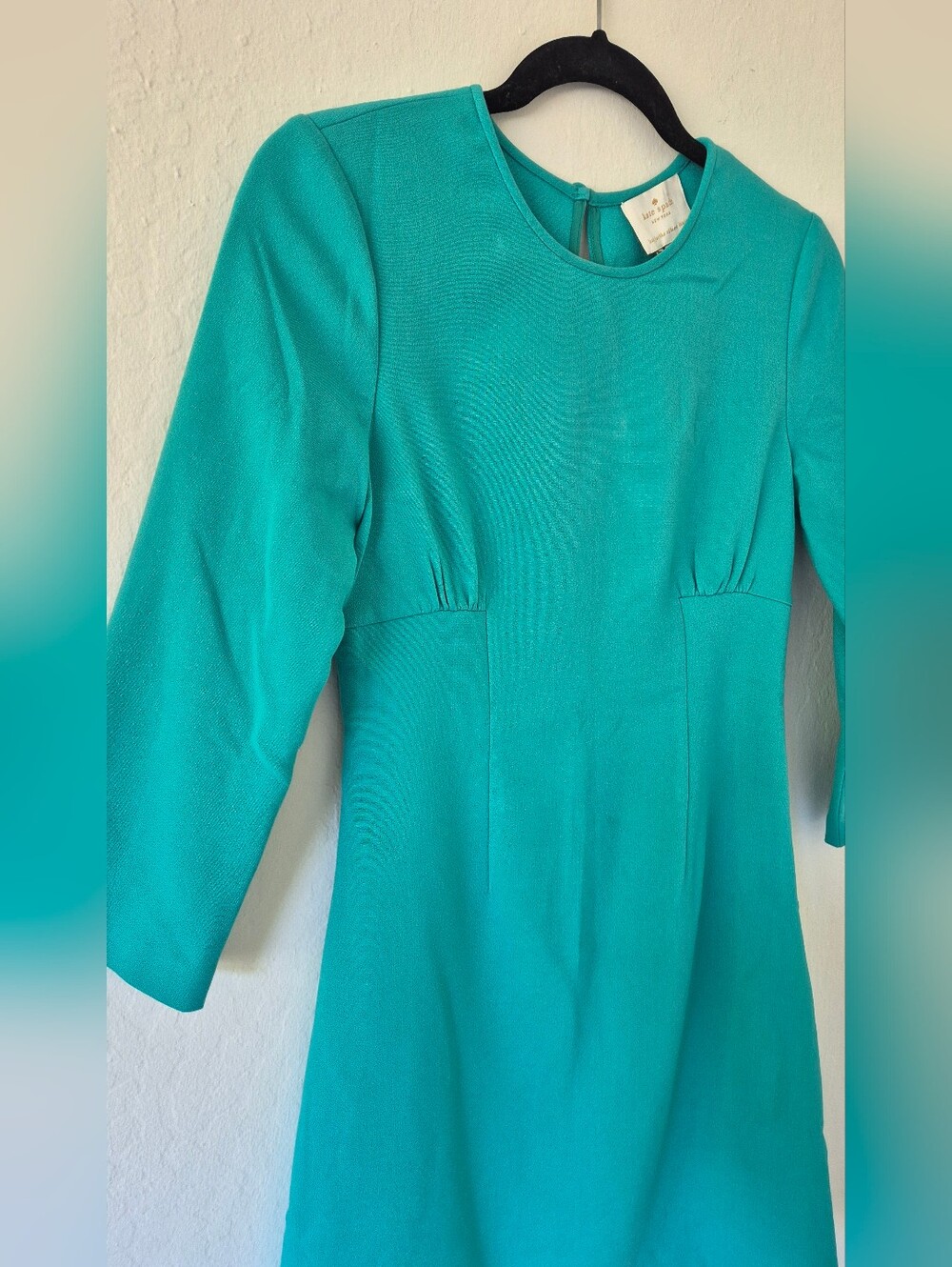 kate spade A Line Teal Green Shift Dress Size 6 - Picture 2 of 5